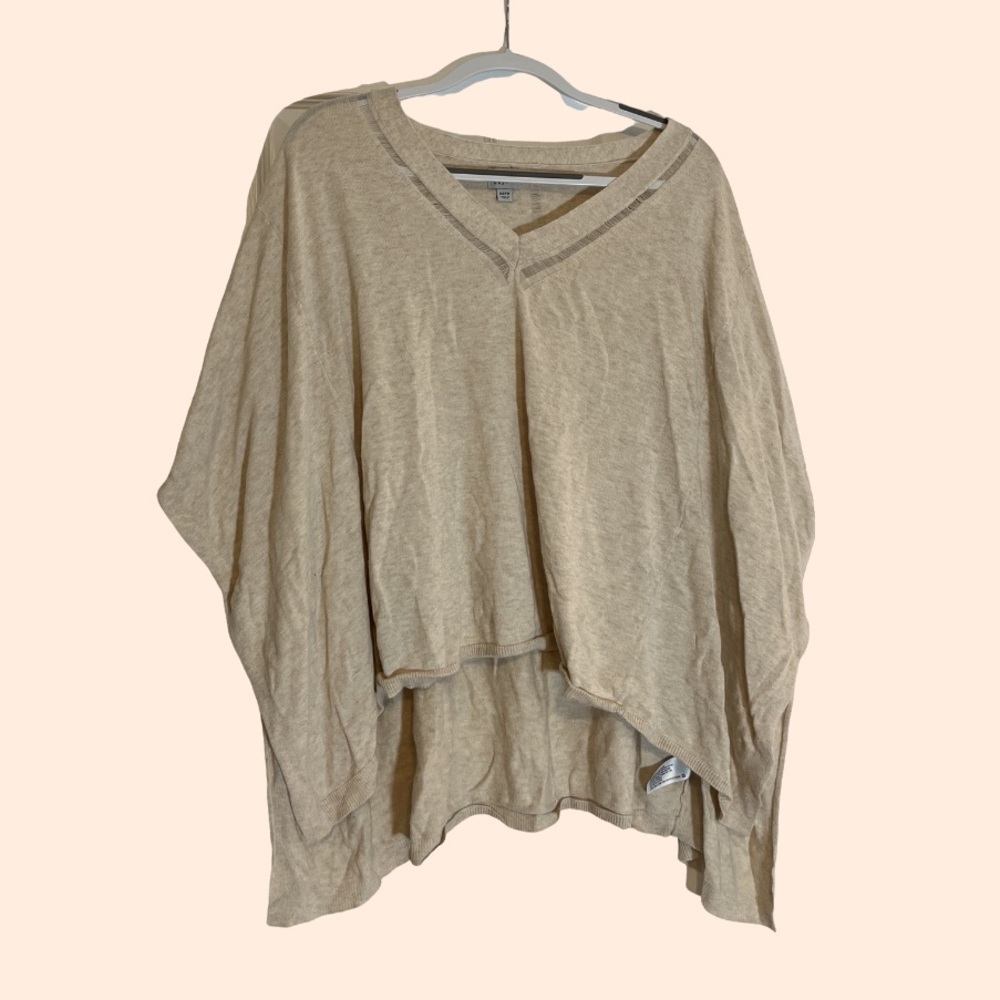 A New Day Camel Cape Poncho